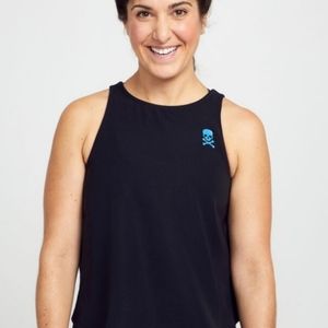 Lululemon Blissed Out Soul Cycle Black top- New